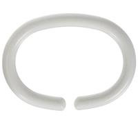 Kleine Wolke Anneaux pour rideau de douche 0268100000 – Blanc – Lot de 12