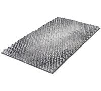 Kleine Wolke Cory tapis de bain 100x60 cm rectangulaire gris 9121901360