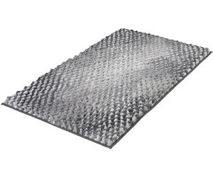 Kleine Wolke Cory tapis de bain 100x60 cm rectangulaire gris 9121901360