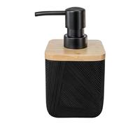 Kleine Wolke Distributeur de Savon Noir 7,8 x 15 cm
