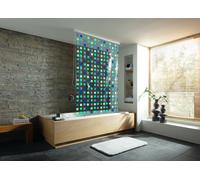 Kleine Wolke Duschrollo store de douche sans cassette 240x128 cm transparent-bleu 3321721747