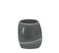 Kleine Wolke Stones gobelet pour brosses à dents gris 5080912852