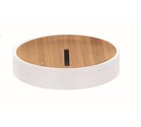 Kleine Wolke Kyoto porte-savon sur pied blanc-bois 5079100853