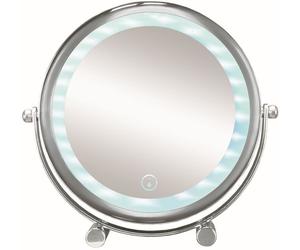 Kleine Wolke LED Mirror miroir cosmétique 15x15 cm arrondi avec éclairage chrome 5886124886