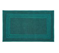 Kleine Wolke Lodge Tapis éponge Coton émeraude 50 x 80 cm