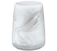 Kleine Wolke Marble gobelet pour brosses à dents blanc-gris 5854901852