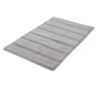 Kleine Wolke Monrovia tapis de bain 120x70 cm rectangulaire gris 4094977225