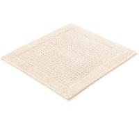 Kleine Wolke Net tapis de bain 60x60 cm carré beige 9171202135