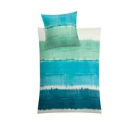 Kleine Wolke Parure de lit Satin Long Beach Pacifique 135 x 200 cm et 80 x 80 cm