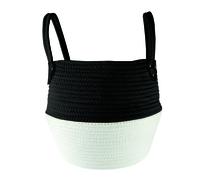 Kleine Wolke Patch panier de salle de bain blanc-noir 8649926062