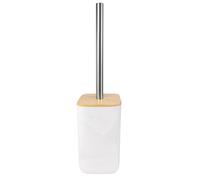 Kleine Wolke Porte-Brosse WC Crossover, Accessoires, Couleur Blanc, matériau : polyrésine, Bambou, Blanc