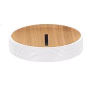 Kleine Wolke Kyoto porte-savon sur pied blanc-bois 5079100853