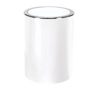 Kleine Wolke Poubelle à cosmétique CLAP MINI Blanc neige 1,5 Liter