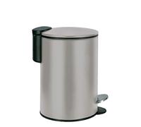 Kleine Wolke Poubelle de Salle de Bain en Acier Inoxydable Platine Seau 3 l