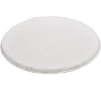 Kleine Wolke Relax tapis de bain 100x100 cm rond blanc 5405115521