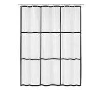 Kleine Wolke Rideau de Douche PEVA Brooklyn Clear 180 x 200 cm