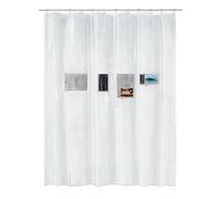 Kleine Wolke Rideau de Douche PEVA Pocket Clear 180 x 200 cm