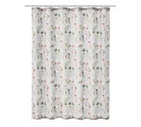 Kleine Wolke Rideau de Douche Textile Flores Multicolore 180 x 200 cm