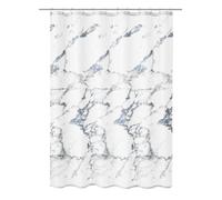Kleine Wolke Rideau de Douche Textile Marble Anthracite 120 x 200 cm
