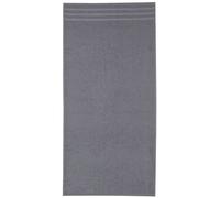 Kleine Wolke Royal Vegan serviette 140x70 cm coton gris 3003912226