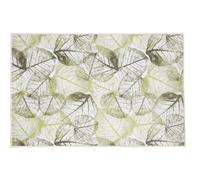 Kleine Wolke Selva tapis de bain 90x60 cm rectangulaire blanc-vert 9190612519