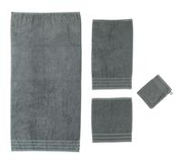 Kleine Wolke 3003912262 Royal Serviette de Toilette Coton Gris 50 x 100 cm Gris G
