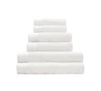 Kleine Wolke Serviette de Toilette éponge BAO Blanc Neige 50x100 cm | Certifié OEKO-TEX, 500 g/m², vegan sans composants d'origine animale, lavable en machine, 70% viscose, 30% coton