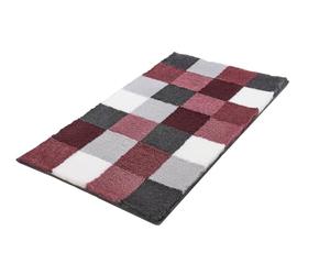 Kleine Wolke Tapis de Bain Caro Vieux Rose 85 x 150 cm