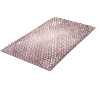 Kleine Wolke Cory tapis de bain 100x60 cm rectangulaire rose 9121407360