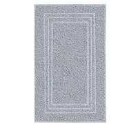 Kleine Wolke Tapis de Bain en Coton, Platine, 50 x 80 cm