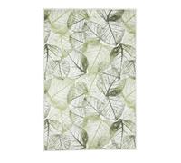 Kleine Wolke Selva tapis de bain 120x70 cm rectangulaire blanc-vert 9190612225