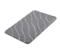 Kleine Wolke Tram tapis de bain 120x70 cm rectangulaire gris 9189901225