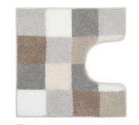 Kleine Wolke Tapis de WC Caro Couleur Cachemire 55 x 55 cm avec découpe