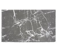 Kleine Wolke Textilgesellschaft 4073977360 Como Tapis de Bain Coton Platine 100 x 60 x 1,00 cm