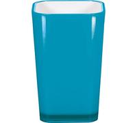 Kleine Wolke Textilgesellschaft 5061766852 Easy Gobelet de Brosse à Dent Plastique Turqouise 7,2 x 11,1 x 11,1 cm