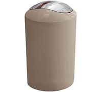 Kleine Wolke Textilgesellschaft 5063271858 Glossy Poubelle Plastique Taupe 20 x 30 x 20 cm