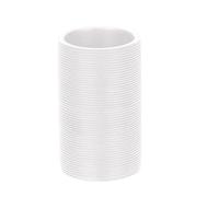 Kleine Wolke Textilgesellschaft 5079100852 Kyoto Gobelet de Brosse à Dents Bambou Blanc 6,6 x 11 x 6,6 cm