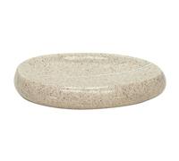 Kleine Wolke Textilgesellschaft 5080226853 Stones Porte-Savon Plastique Beige 8,7 x 2 x 12,8 cm