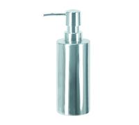 Kleine Wolke Textilgesellschaft 5844124854 Shine Distributeur de Savon Porcelaine Argentin 6,3 x 19,2 x 6,3 cm