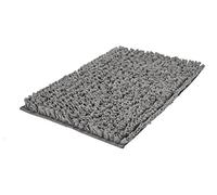 Kleine Wolke Textilgesellschaft Antigua Tapis de Bain, Combinaison, Gris, 60 x 90 x 5 cm