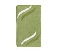 Kleine Wolke Textilgesellschaft Tapis de Bain Florenz, 70x120 cm, Polyacrylique, Vert, 70 x 120 x 2 cm