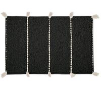 Kleine Wolke Travis tapis de bain 65x55 cm rectangulaire noir 9158926539