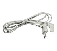 KleingerÃ¿te-zuleitung Typ C7 Winkelstecker 1,5m WeiÃ? 2x0,75 Ip20