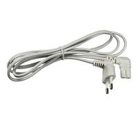 KleingerÃ¿te-zuleitung Typ C7 Winkelstecker 3m WeiÃ? 2x0,75 Ip20