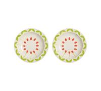 & klevering - Assiette creuse Rouge