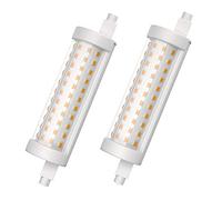 Klighten Ampoule R7S LED 118 mm 15W Blanc Chaud 3000K Not Dimmable, Equivalent Lampe Halogene 150W, 360° Angle, J Type J78 Ampoule Projecteur, Lot de 2