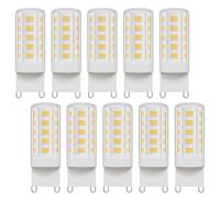 Klighten Ampoules Led G9, Blanc Naturel 4000K 450LM 4W équivalen 40W HalogèNe, Non-dimmable, AC 220-240V, Ampoule G9 pour Chambre Salon Cuisine, Lot de 10