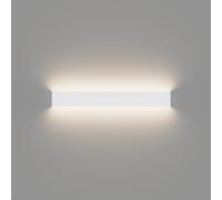 Klighten Applique Murale Interieur LED 71CM Lampe Murale Blanc Naturel 4500K 24W Luminaire Mural Moderne pour Chambre Salon Escalier Couloir,Blanc