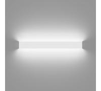 Klighten Applique Murale Interieur LED 83CM Lampe Murale Blanc Froid 6000K 30W Luminaire Mural Moderne pour Chambre Salon Escalier Couloir,Blanc