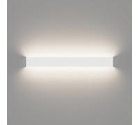 Klighten Applique Murale Interieur LED 83CM Lampe Murale Blanc Naturel 4500K 30W Luminaire Mural Moderne pour Chambre Salon Escalier Couloir,Blanc